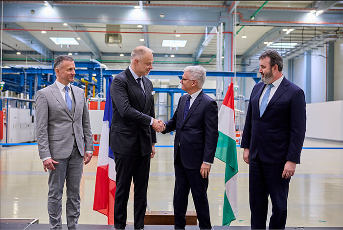 Inauguration de notre nouvelle usine de traitement de surface en Hongrie